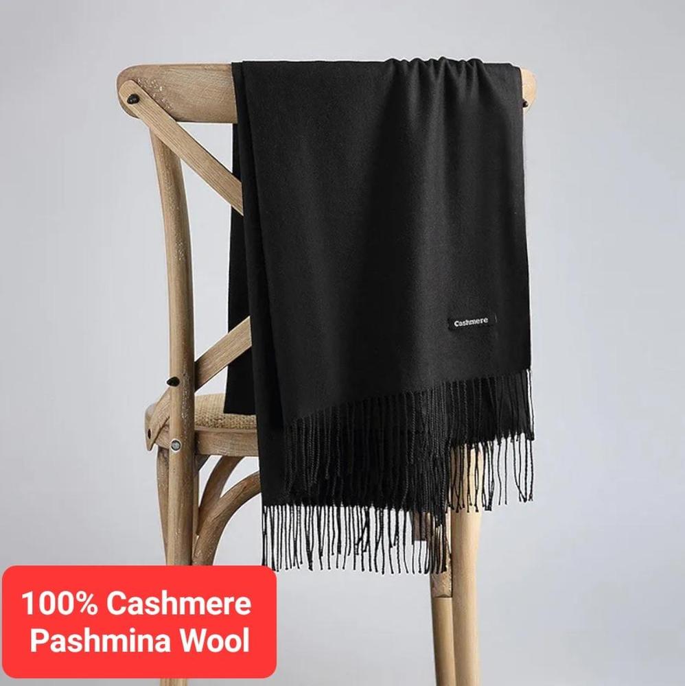 1 Pc Women's Cashmere Plain Shawl